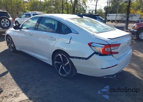2022 Honda Accord Sport from USA, damaged, VIN 1HGCV1F38NA063601